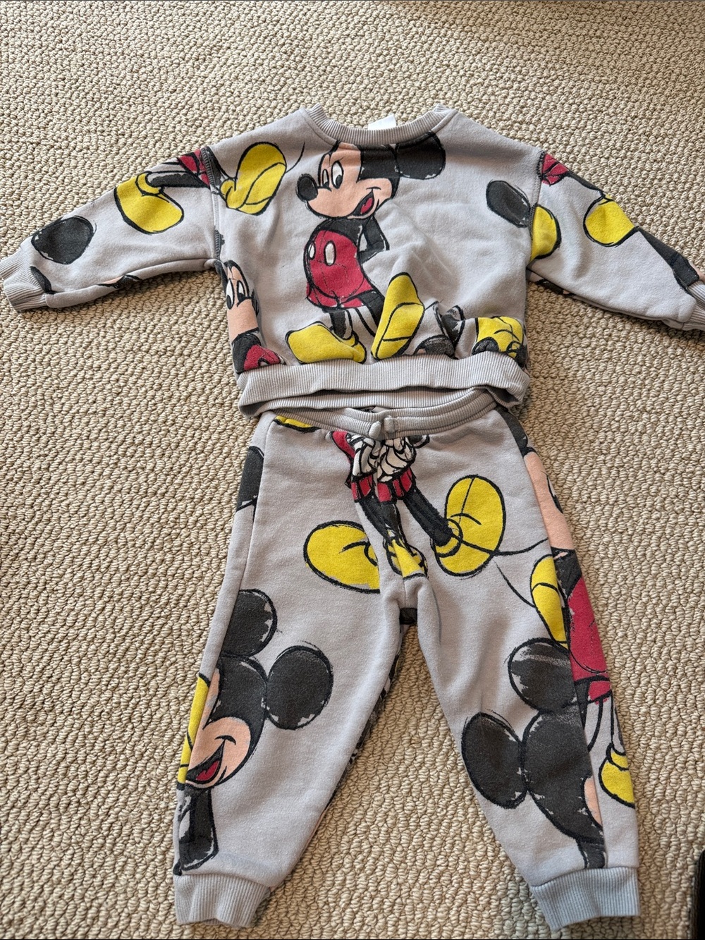Zara x Disney Character Sweatsuit Set
